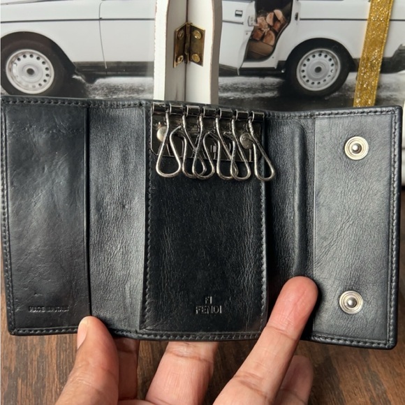 FENDI ZUCCA Key Holder - Picture 3 of 5